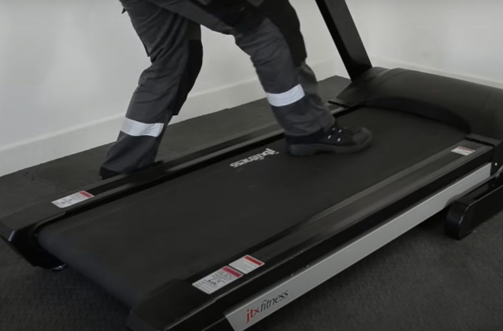 How tight should a sole treadmill belt be?